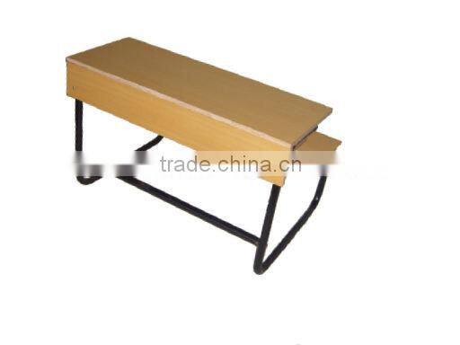 cheap steel wood standard classroom desk and chair