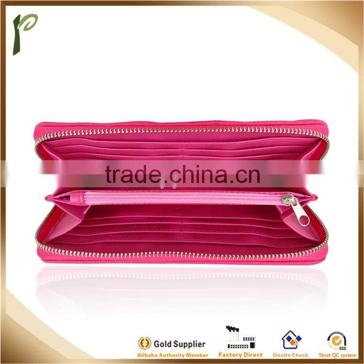 2014 Hot Fashion PU Purse Ladies leather Purse