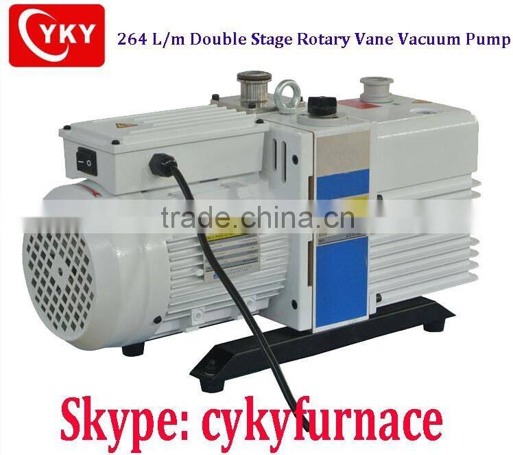 264 L/m Double Stage Rotary Vane Vacuum Pump with Exhaust Filter