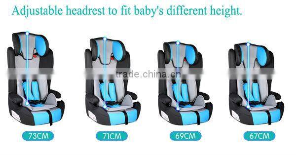 Luxury Design Safety Baby Car Seat with ECER44/04 approval