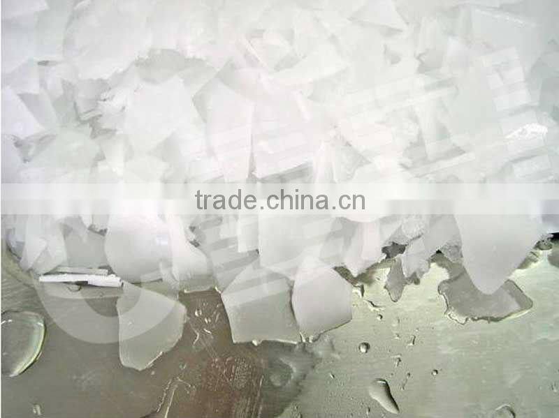 Guam flake ice making machine with flake ice bin for cooling