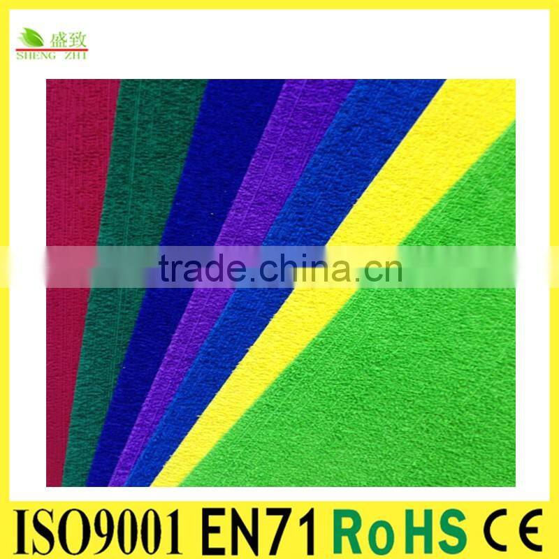 plush eva crafts A4 2mm thick sponge paper EVA DIY handmade paper toy material