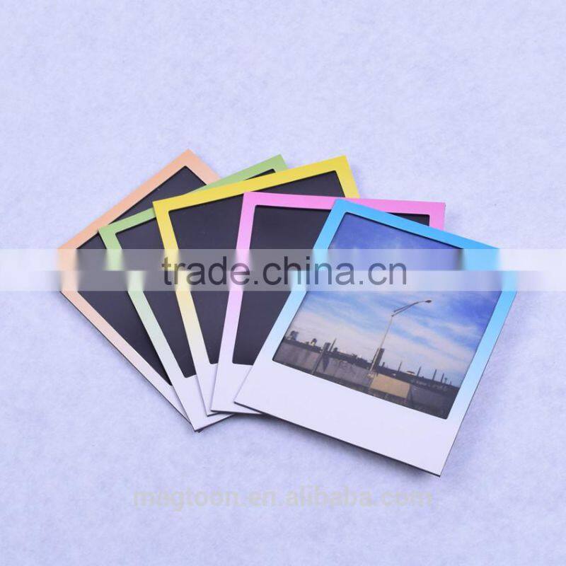 custom magnetic photo frame for refrigerator colorful picture photo frame magnetic frame