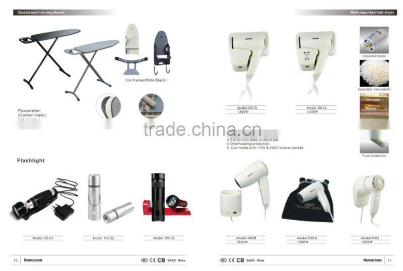 High Power Hotel Foldable Sexy Hair Dryer 1875W Folding Ionic Hair Dryer Professional