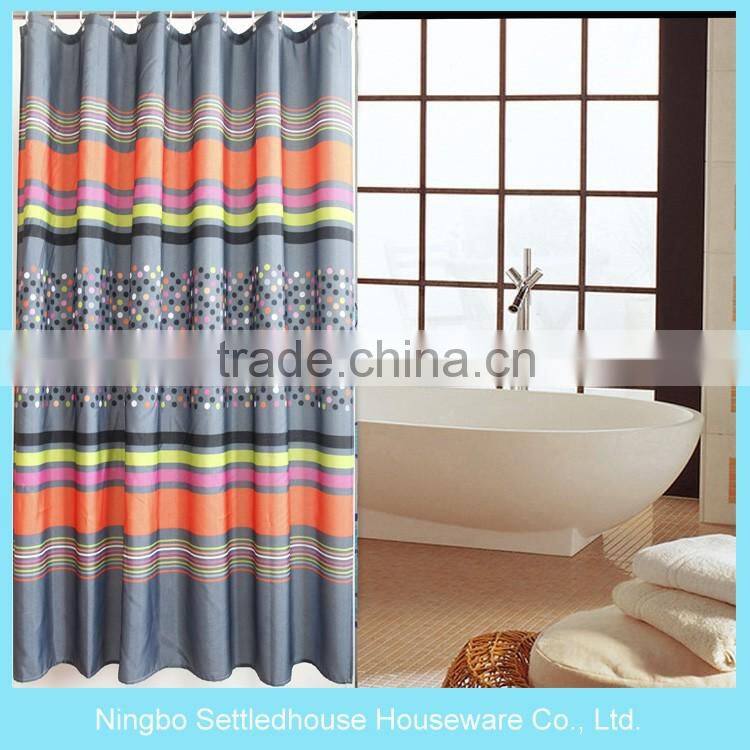 printed peva eva shower curtain liner shower curtain hook