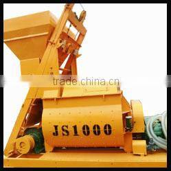 China twin shaft js series js1000 concrete mixer