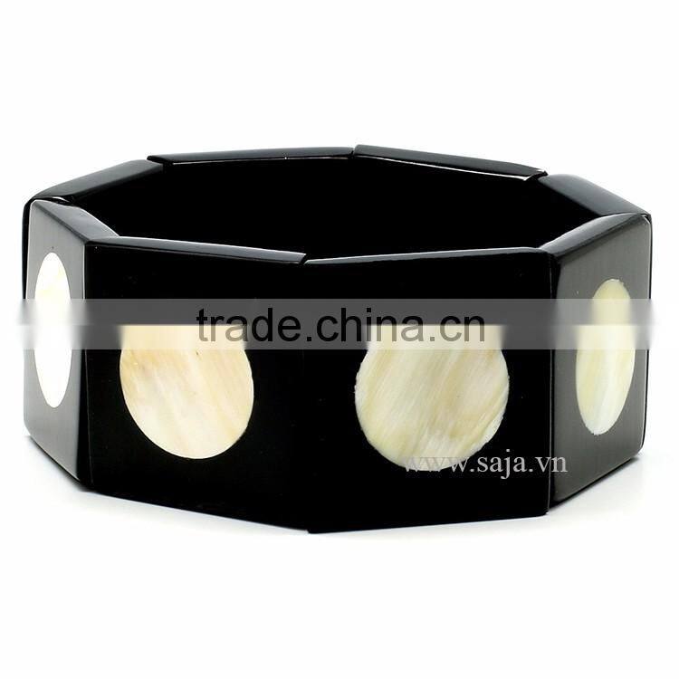 Buffalo horn jewelry , Buffalo horn bracelet SHB-529, 100% natural buffalo horn