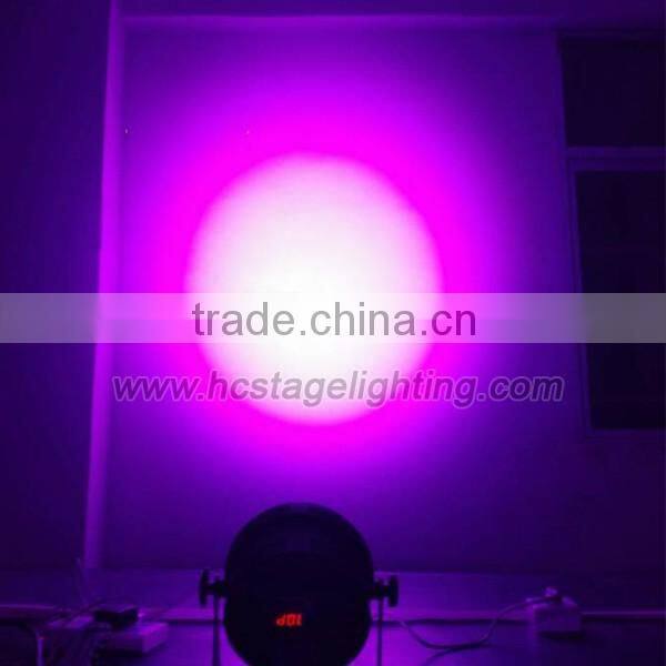 Hot sales DMX RGBW 18pcs 10w 4 in 1 flat led par light rgbw