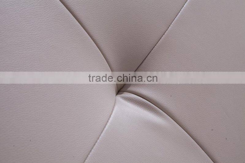 2014 Hot Selling Modern Leather Bed Tufted Headboard Design DH829