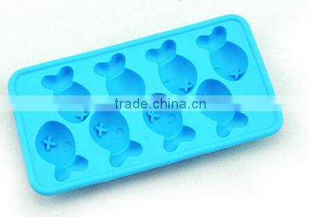 Fish Shape Silicone DIY Custom Animal Personalized Animal Ice Cube Tray