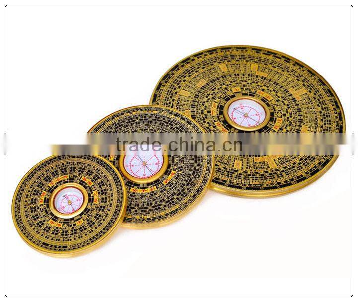 Bronze material round shape fengshui lou pan