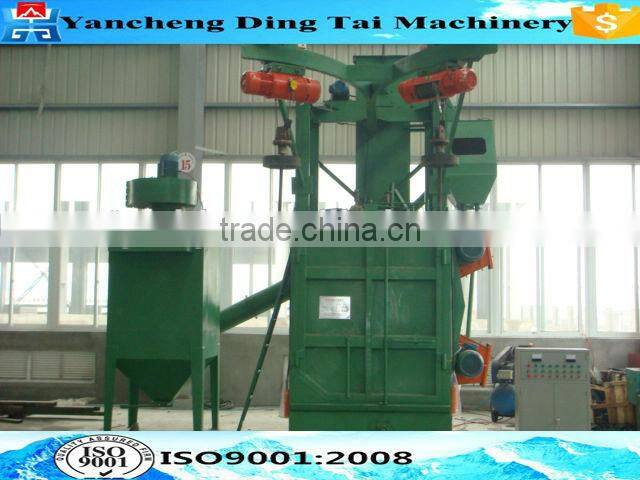 Q37 series hanger type shot blasting machine for frame rust removal