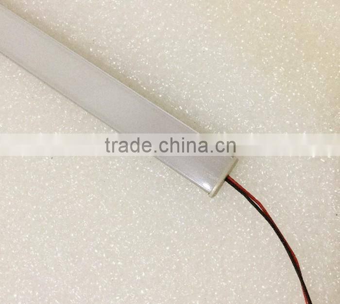 23x10mm white RGB 3in1/rgbw 4 in 1led bar light Flat Aluminum LED Profile For Cabinet Decoration