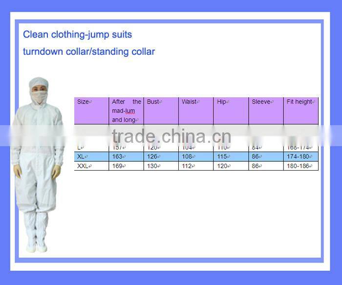 ESD Dacron material ESD garment