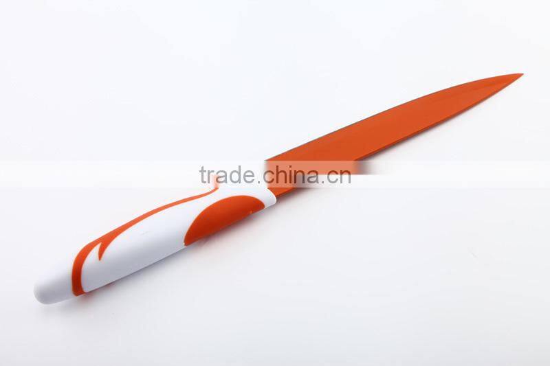 Stainless steel Knife set with Paper Box coloured kitchen tools chopping vegetable