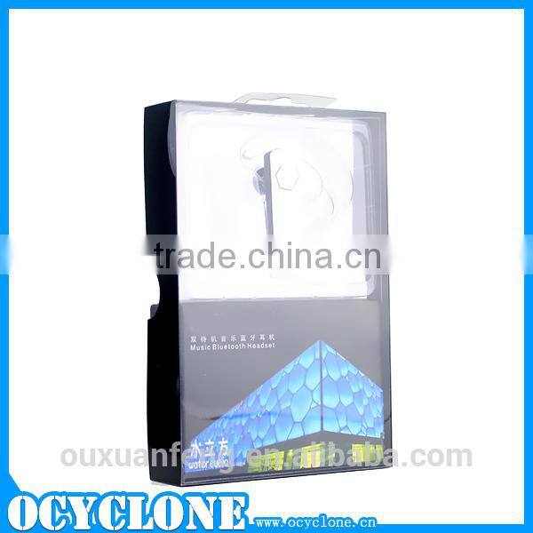 2014 Best Quality Water Cube Design Wireless Bluetooth headset For Mobile Phone