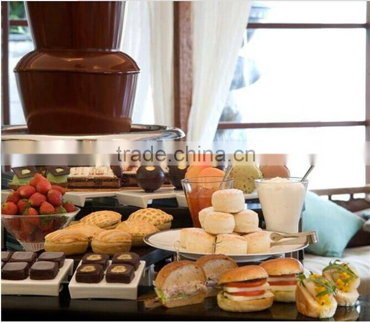 CE electric chocolate fountain machine
