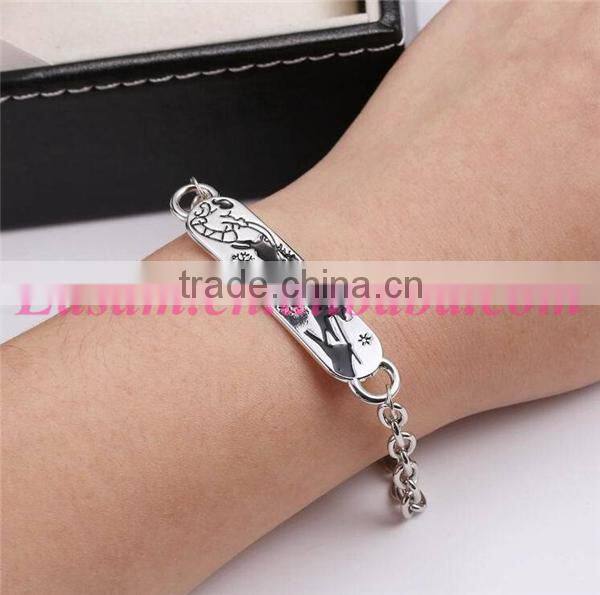 Fashion christmas jewelry cuff bangle bracelet wholesale