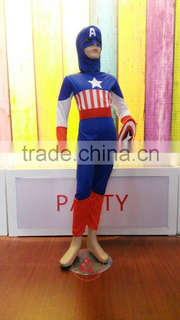 avengers jacket mascot costumes captain america shield costume for kids