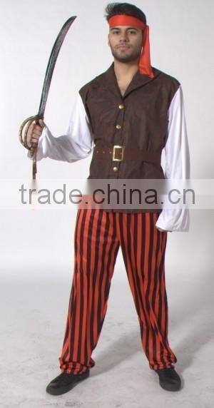 fancy men sexy cosplay costume jack sparrow costume adult pirate costume