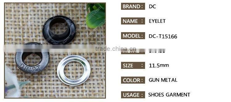 Washable,Nickel-Free Feature and as your requirement,Brass Color eyelet