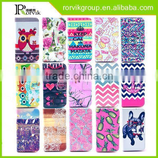2015 Best Selling heat proof phone case flip leather mobile phone case for iPhone5C new design cell phone case