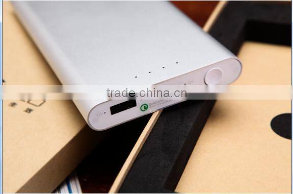 Battery power bank, new design hot sale 10000mah large capacity power bank