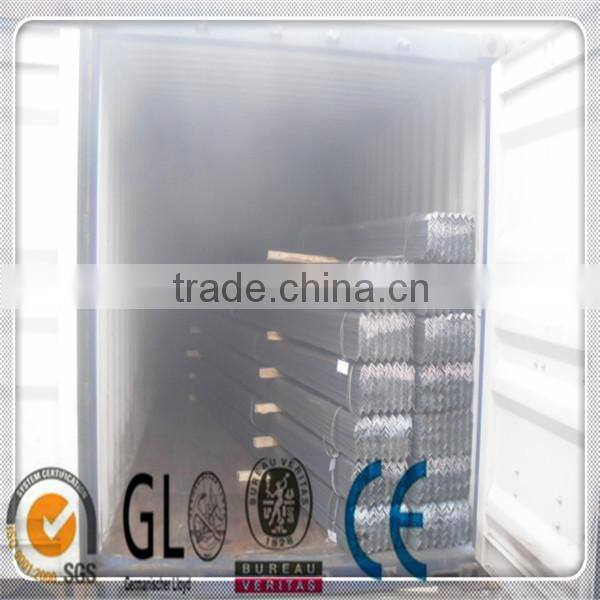 Hot dipped galvanized S235 Hot rolled angle steel bar