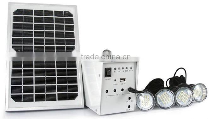 Good quality portable solar home system with USB port