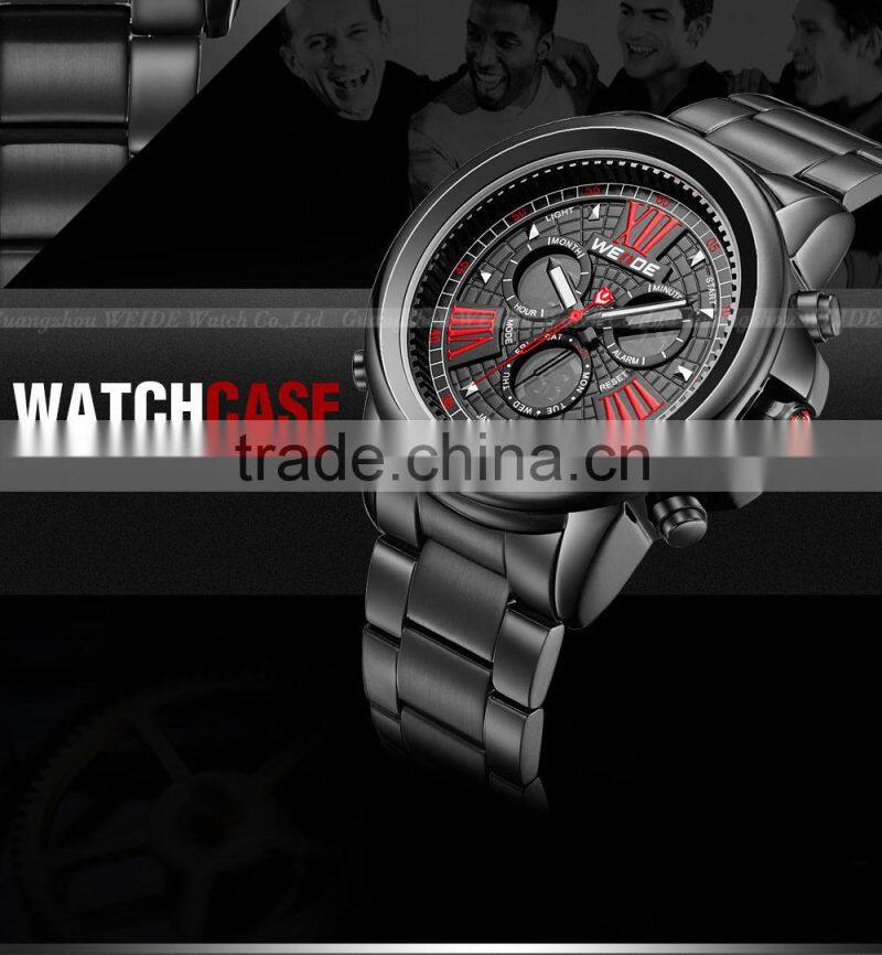 WEIDE Trendy wrist watch Luxury men Wholesle Sport Watch WH3408B-2