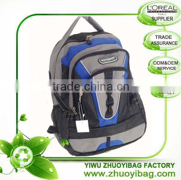 ZY207 Promotional Back packs with laptop compartment