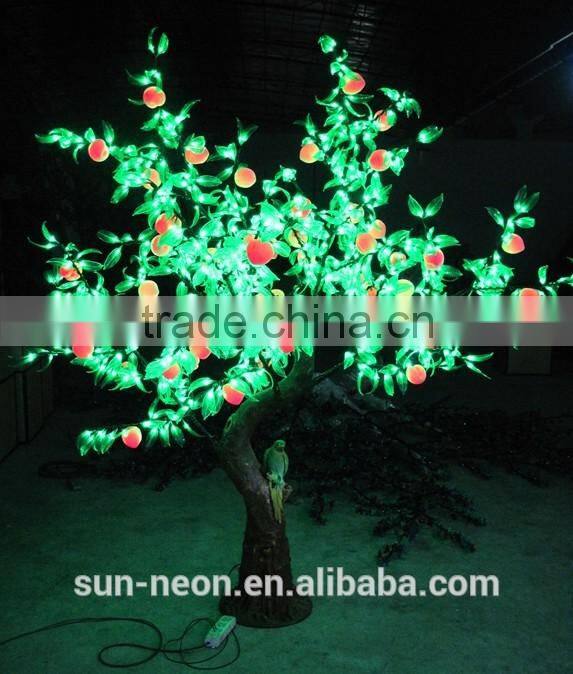 Led Tree Light Beautiful Fruit Tree Peach Tree Outdoor Decorative Light for Christmas Festive Holiday