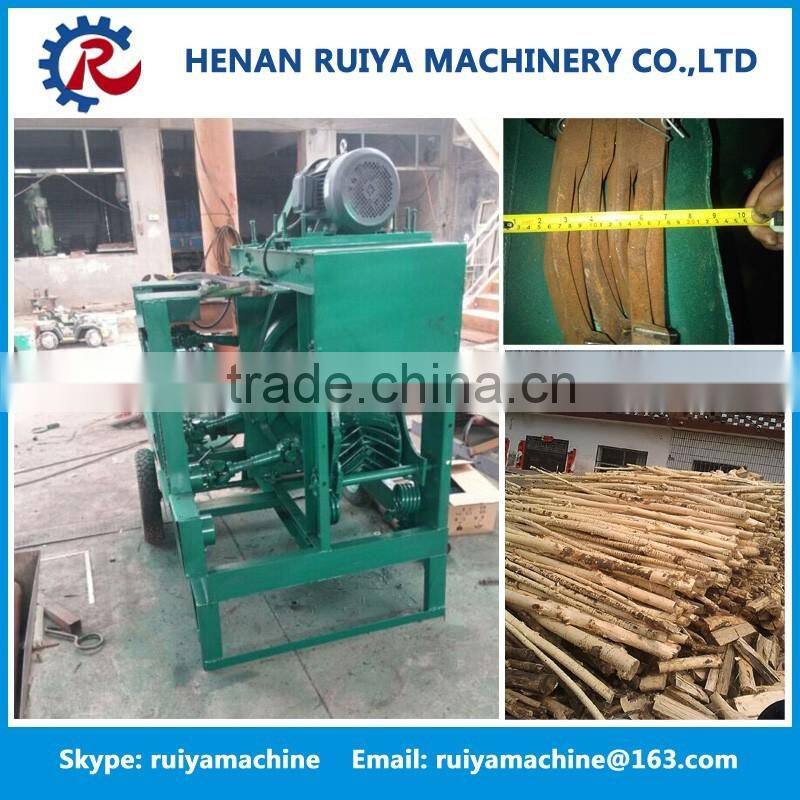 Vertical type wood debarker machine/timber peeling machine