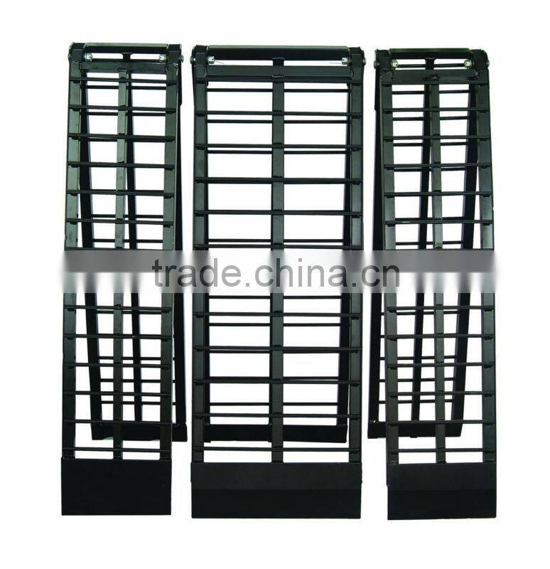 arched aluminium folding ramp