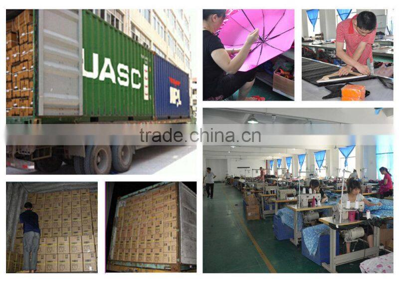 Inventory 23 inch*8k 3 folding automatic rain umbrella