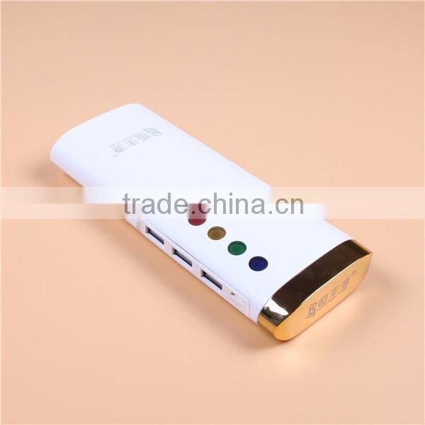 Wholesale 15000mAh Mobile Power Bank with 3 USB