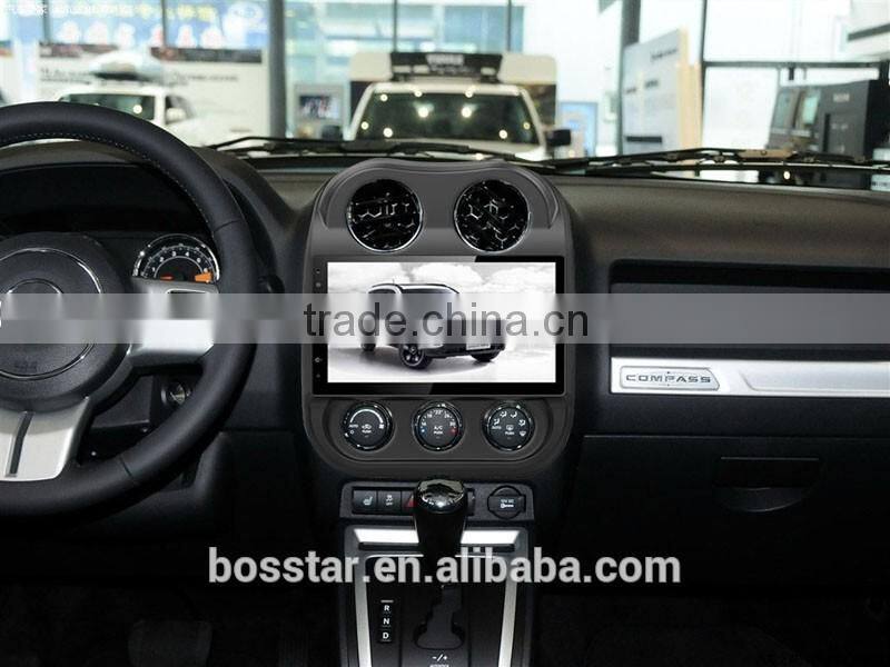 android 4.4 ROYAL car radio dvd gps AUDIO system for jeep compass with SWC Canbus bluetooth
