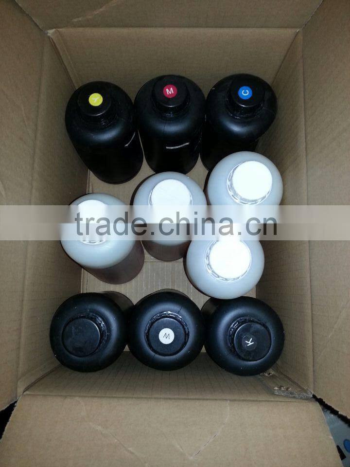 China large format digital UV LED lamp flatbed inkjet printer price
