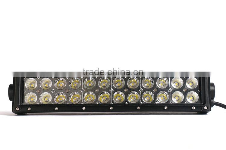 12Inch 72W 24*3W LED Work Light Bar Waterproof Combo LED Working LightFor Universal Jeep SUV ATV Off-road Truck Car