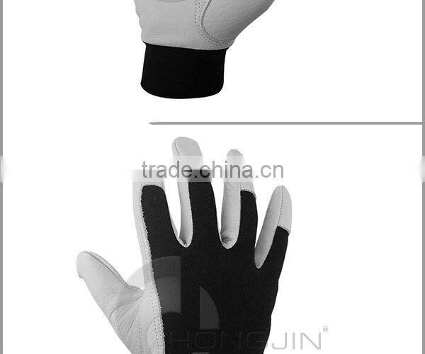 Soft Leather White Golf Winter Work Gloves
