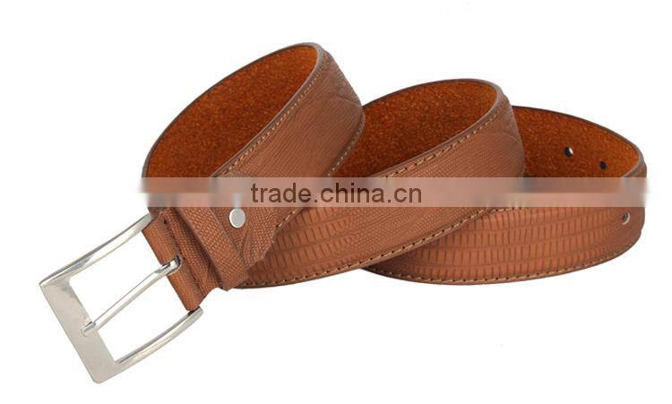 Zhejiang Belt Factory Fake Cabrite Leather Belts For Mans