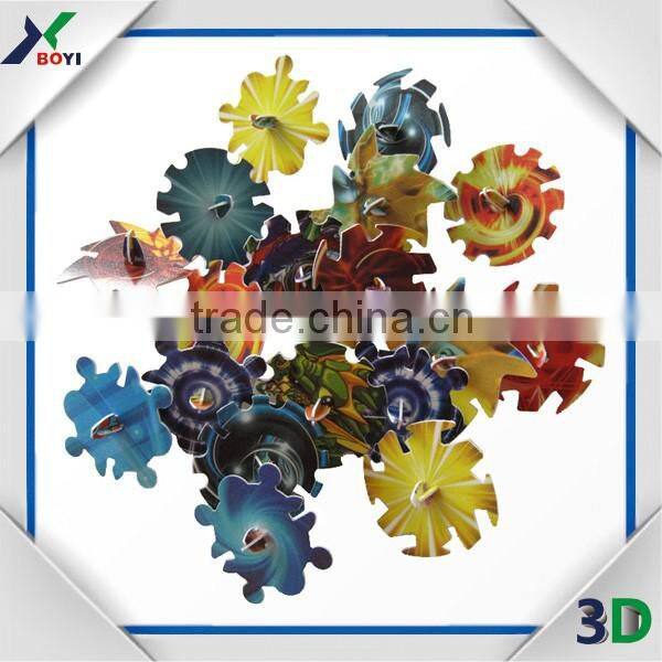 2016 Newest Eco-Friendly 3D Pp Spinning Top Puzzle