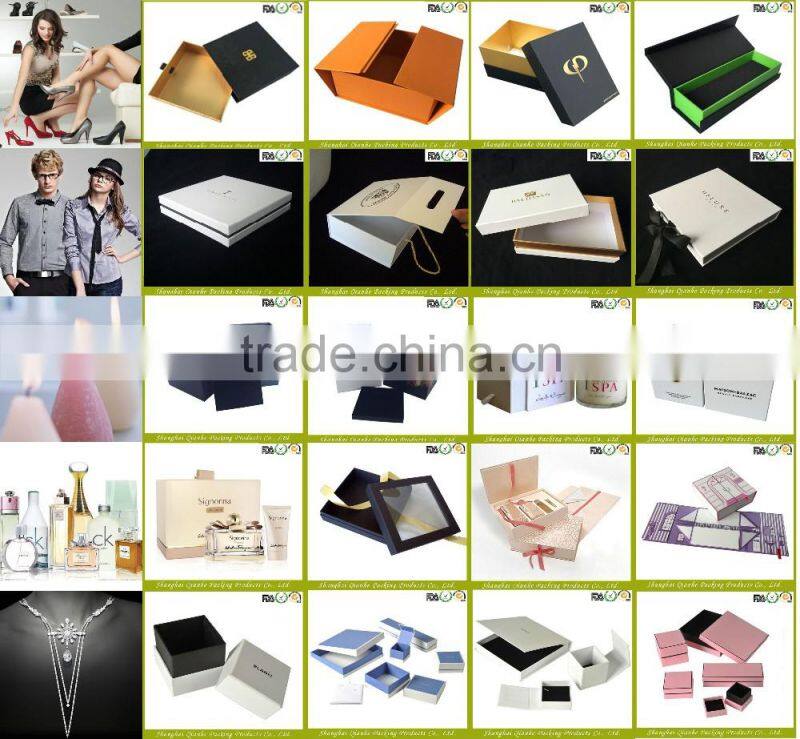 Rabbit fur scarf birthday gift box