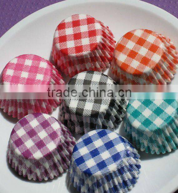 little cake design paper muffin baking cups for baby showers