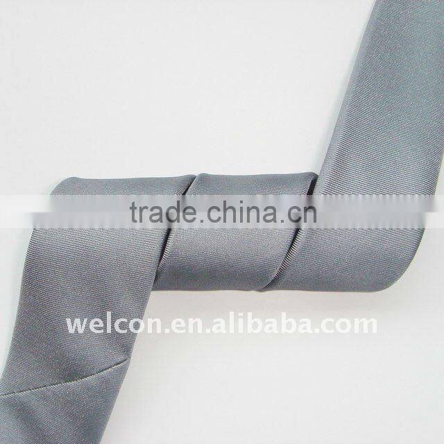 fashion 100% silk gray necktie