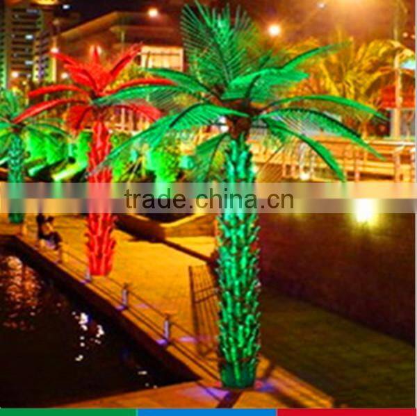Good Led Palm Tree Light With Static Or Color Changing