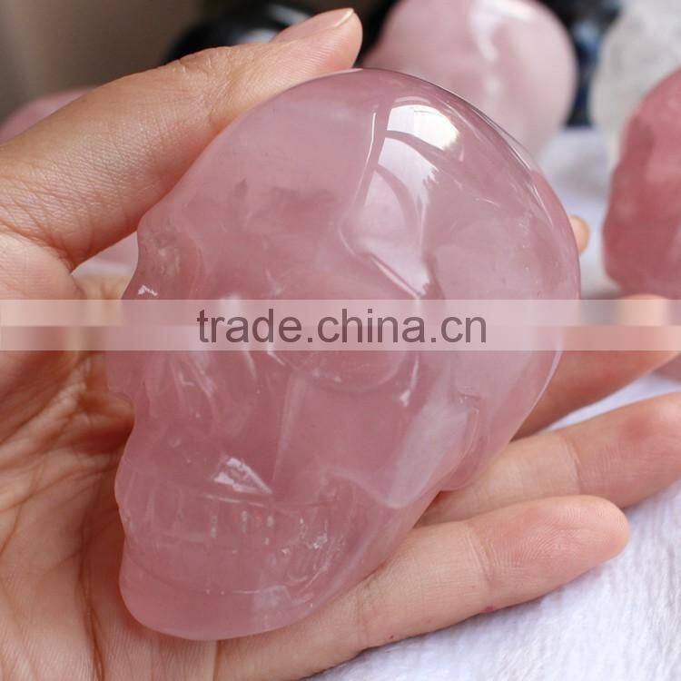 all kinds of natural rock crystal stone skulls wholesale