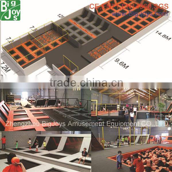 Popular customized trampoline park equipment made in China