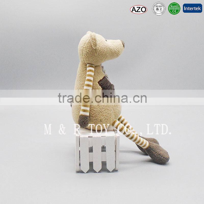 High Quality Grey Lovely Plush Monkey Toys for Birthday Gifts