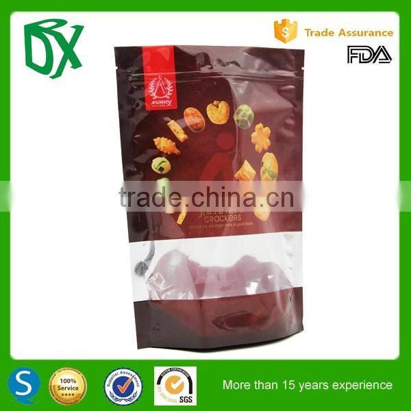 New product pattern plastic custom printed food packaging bags for pet in guangdong